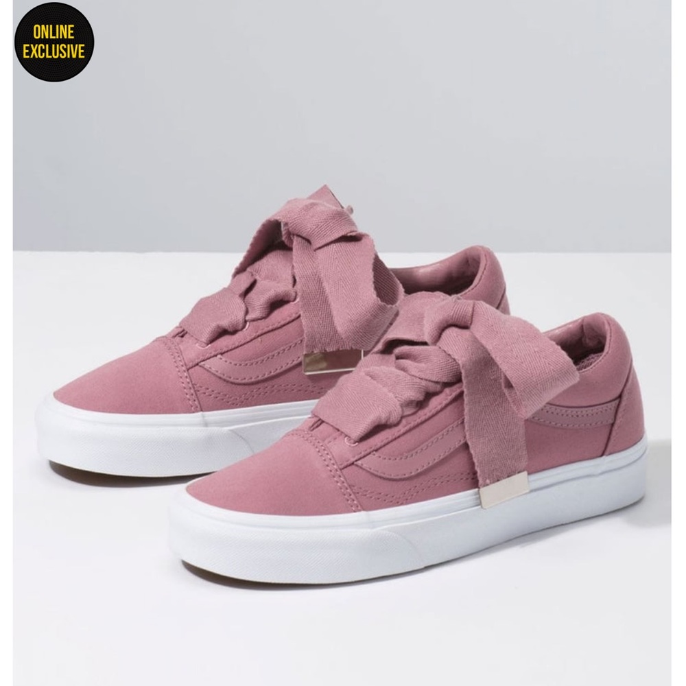 Vans Women’s Size 8 Herringbone Old Skool Rose
